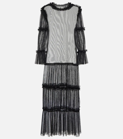 Tiered maxi dress