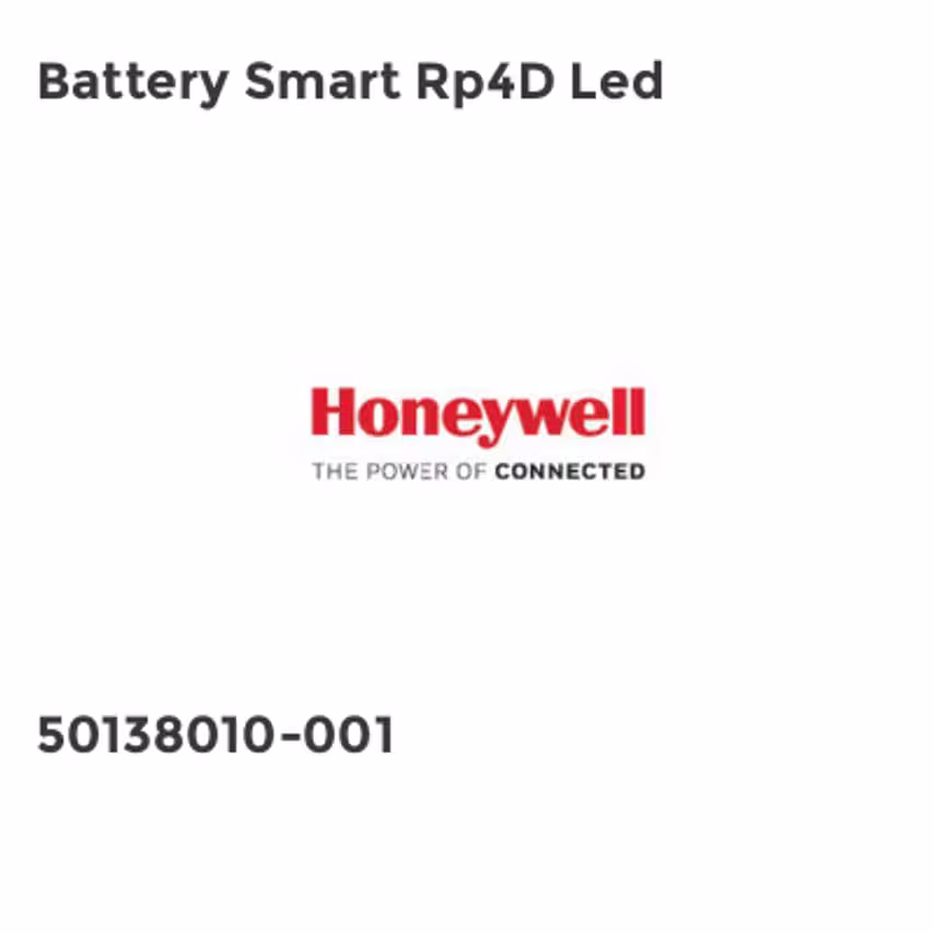 Honeywell Battery Smart Rp4D Led- you get 2