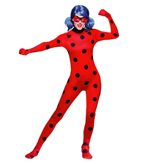 (L) Halloween Ladybird Costume Set LadyBug Fancy Dress