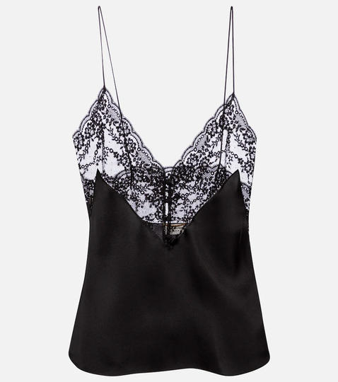 Silk charmeuse camisole