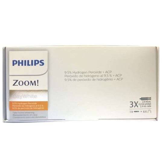Philips zoom Whitening Day white 9.5% carbamide peroxide 3 Syringes
