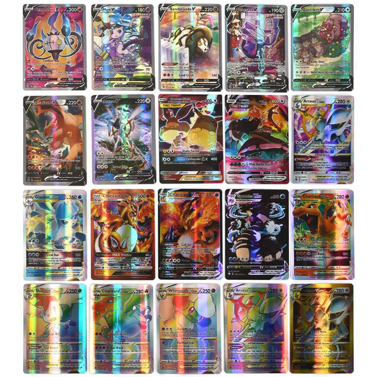 Pokemon Cards TCG GX 9Vstar+64Vmax+27V ULTR RARE! 100 PCS