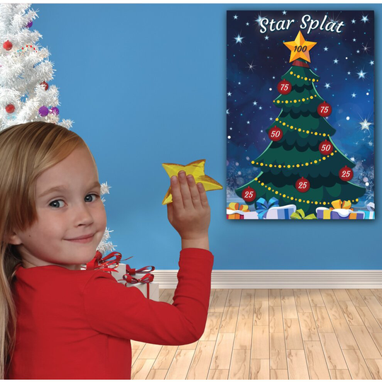 Star Splat Christmas Family Game