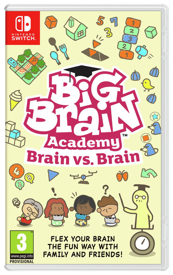 Big Brain Academy: Brain vs. Brain Nintendo Switch Game