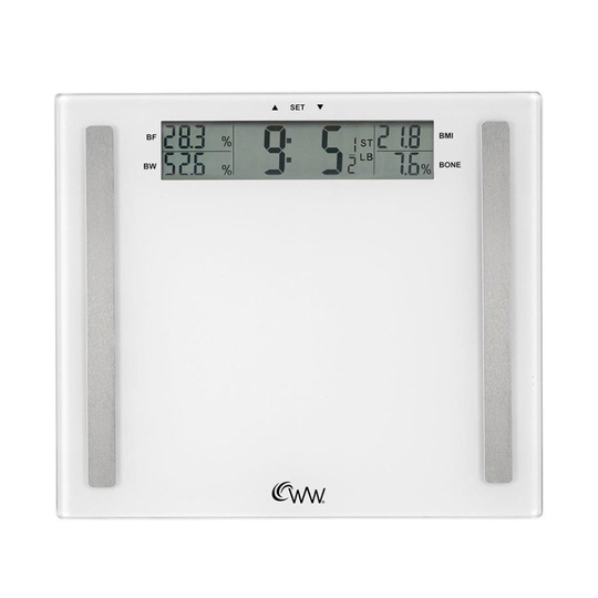 Weight Watchers 8937NU Digital Ultimate Accuracy Easy Read Glass Weighing Scales