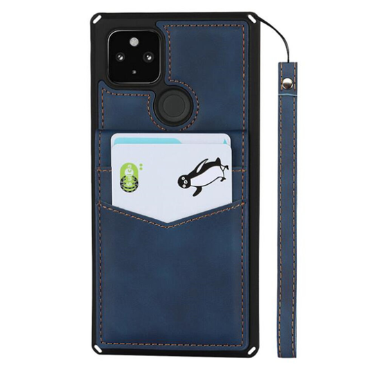 Wallet Durable Reinforced Magnetic PU Leather Flip PU Leather Case For Google Pixel 4A 5G Vintage Phone Cover Etui Hoesje