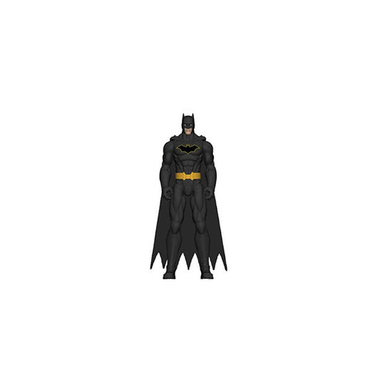 BATMAN 6060077 12-inch Action Figure (Black Suit), for Kids Aged 3 and up, Grey