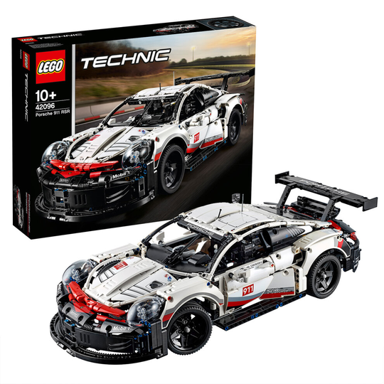 LEGO 42096 Technic Porsche 911 RSR Race Car Advanced Building Set, Exclusive Collectible Model