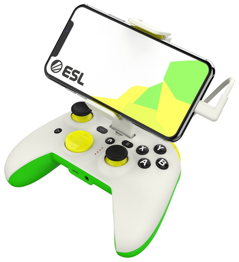 RiotPWR ESL Gaming Controller For iOS - White