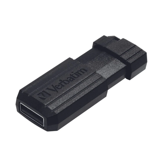 Verbatim Pinstripe USB Drive 8GB Black 49062