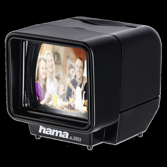 Hama LED Slide Viewer 3 x Magnification - Easy Viewing of Photo Slides