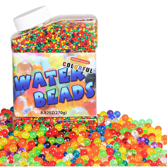 (100,000 Beads) Water Beads Orbeez Gel Balls Flowers Vase Filler