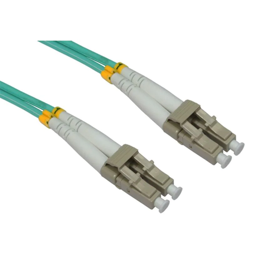 Cables Direct Cables 10M LCLC-50/125 OM3 Cable Aqua