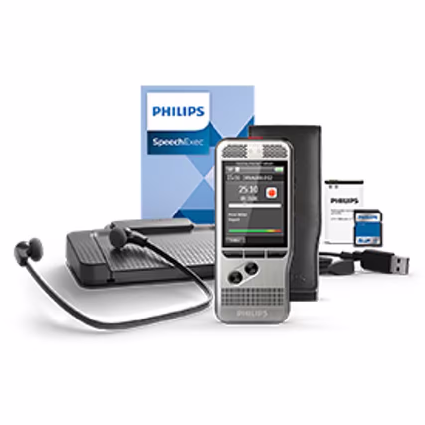 Philips DPM6700/03 Push Button Memo with SpeechExec 11 Transcription S
