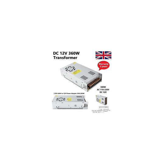 12V 360W Driver Switching Power Supply Transformer for LED Strip