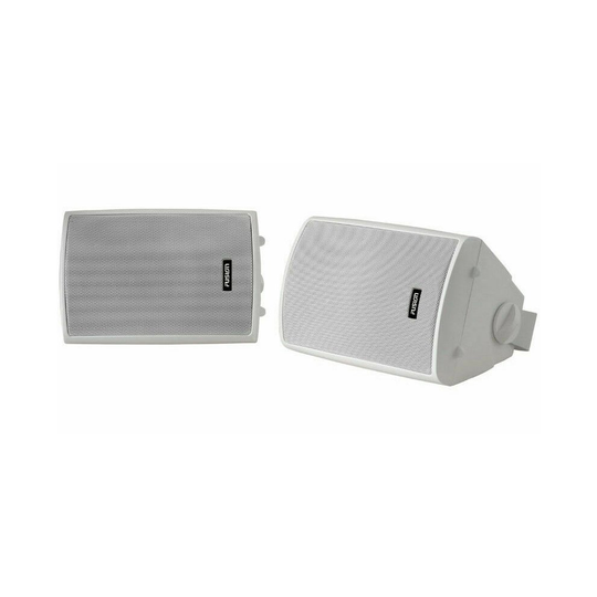 Fusion MS-OS420 4" 100W External Marine Box Speaker - Pair?For Boats & Outdoor