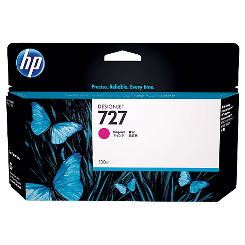 HP 727 Magenta Standard Capacity Ink Cartridge 130ml - B3P20A