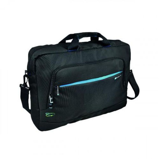 Monolith Blue Line Laptop Briefcase for Laptops Up to 17.2in Black/Blue 20000033