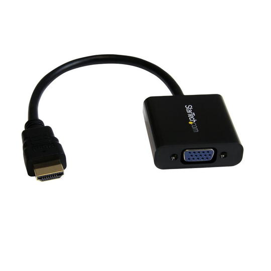 StarTech.com HDMI to VGA Adapter Converter for Desktop PC / Laptop / Ultrabook -