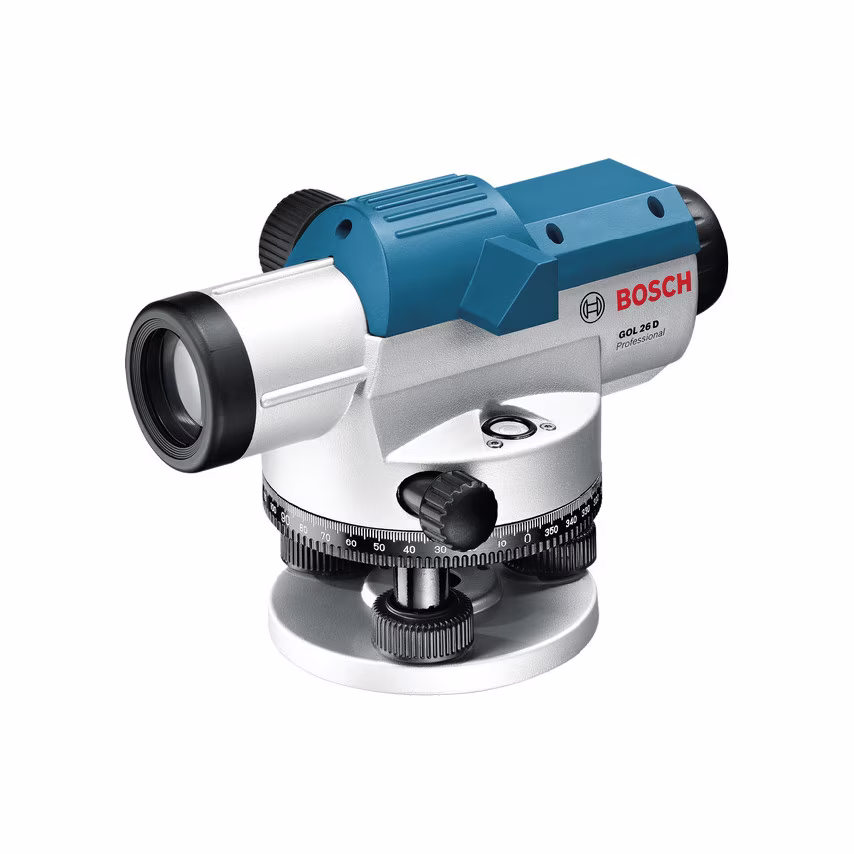 Bosch GOL 26 D Optical Level in Carry Case with Accessory Set - 0 601 068 000