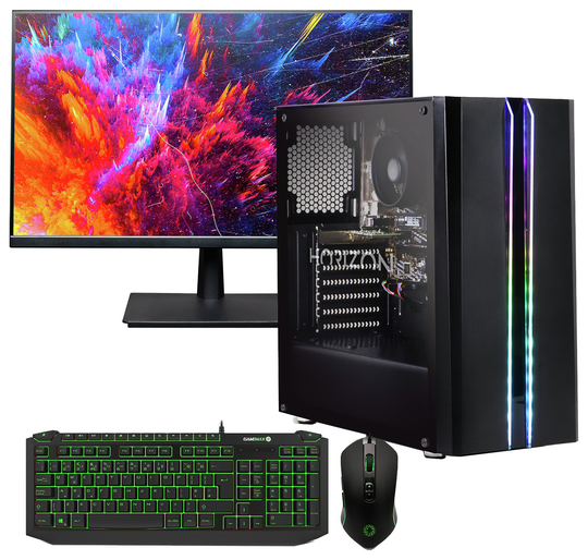 Horizon 500 R5 16GB 500GB Gaming PC & 23.8in Monitor Bundle