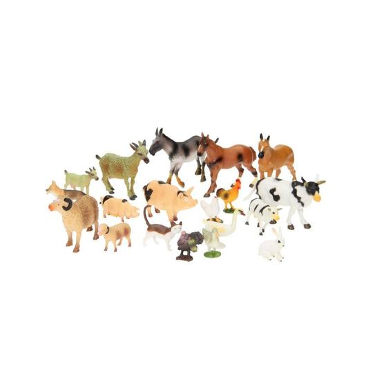 Animal World farm animals 20 pieces