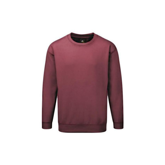 Orn 1280 Owl Hooded Sweat - XS - Burgundy