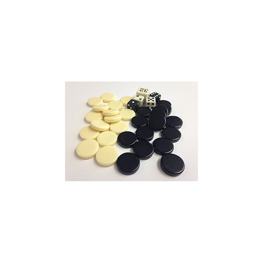Sondergut - Backgammon - Replacement Dice and Chips