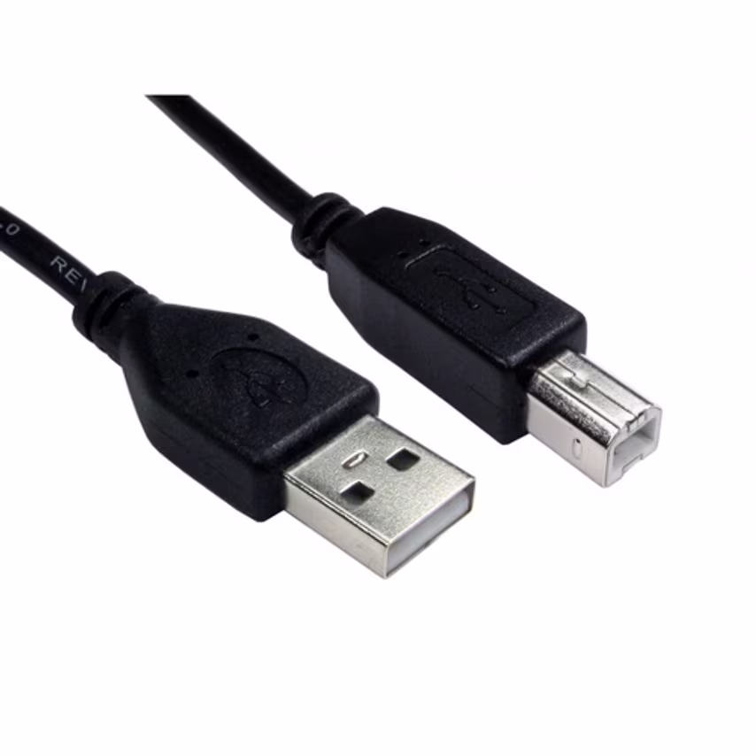Cables Direct Cables 1MTR USB 2.0 A Male to B Male
