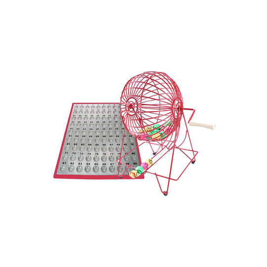 ClubKing Ltd Giant Bingo Cage, Balls & Board