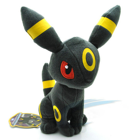 (Umbreon) Pokemon Evolution of Eevee Umbreon Sylveon Plush Doll Gift