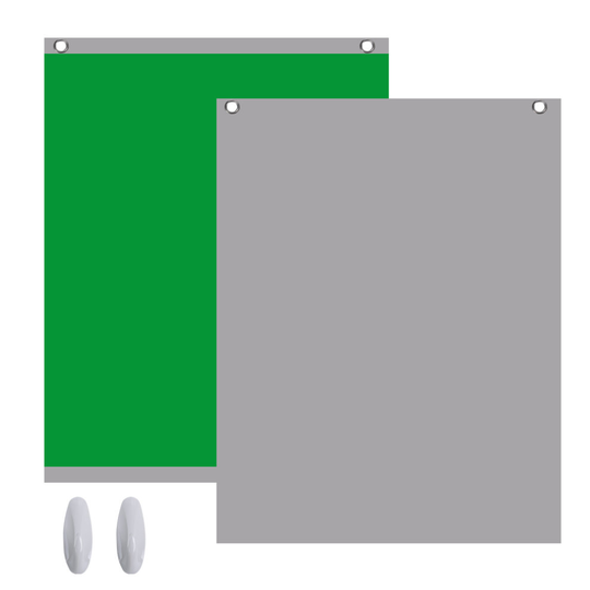 Green/Grey Curtain Background Screen 1.5mx2m