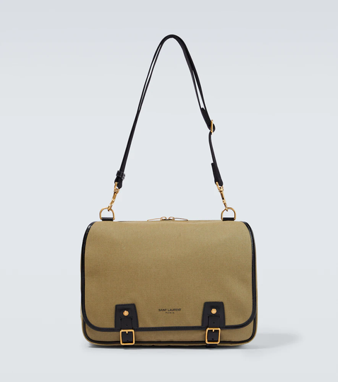 Medium canvas messenger bag