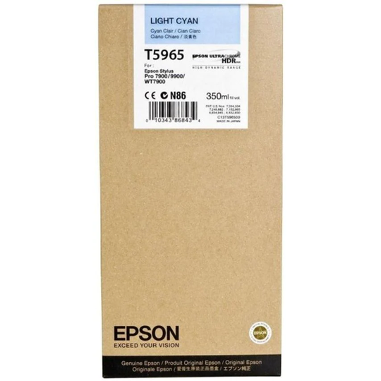 Epson Epson T5965 Light Cyan Ink Cartridge 350ml - C13T596500