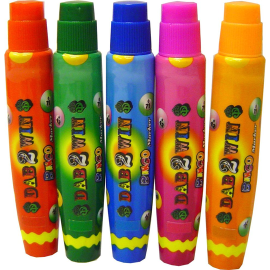 15ml Slimline Bingo Dabbers Pack of 5