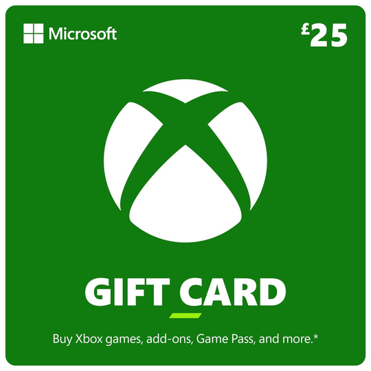 Xbox Live 25 GBP Gift Card