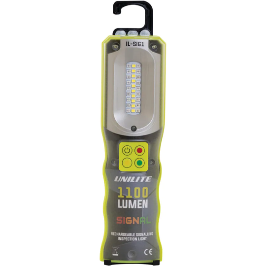 Unilite Rechargeable Signal Light With Solid/Flash Green/Amber/Red
