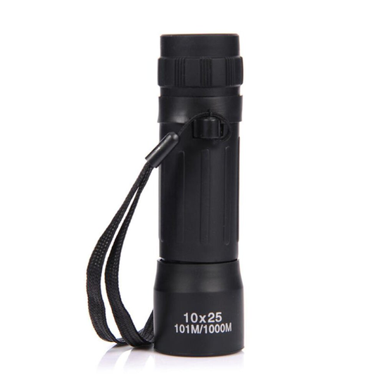 10x25 HD 10X Monocular Mini Portable Telescope Waterproof Binoculars Optical Hunting Travel Camping Fishing Hiking