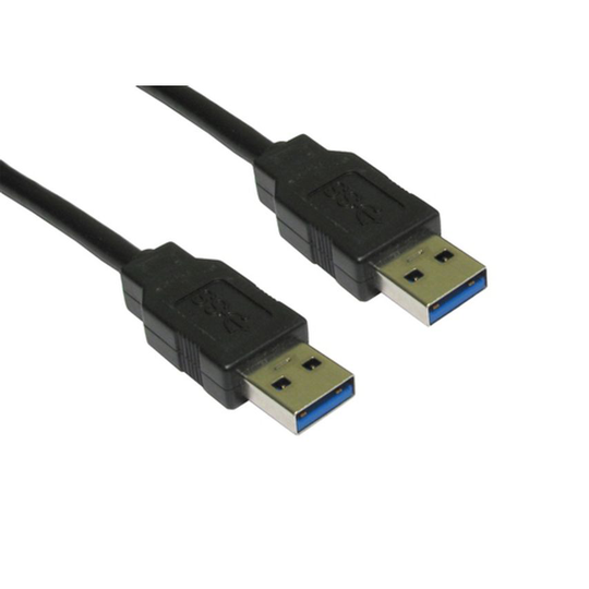 Cables Direct Cables 5M USB 3.0 A Male-Male Black Cable
