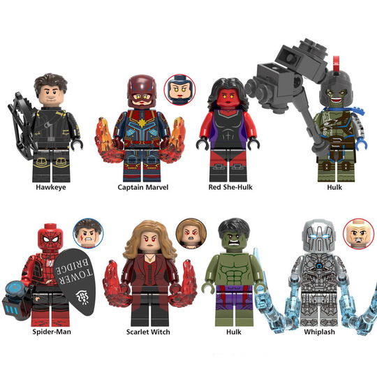 Marvel Superheroes Minifigures Fit Lego Xmas Gifts
