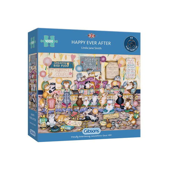 Gibsons Happy Ever After 1000 Piece Jigsaw Puzzle