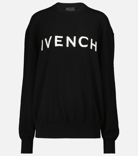 Logo cashmere sweater