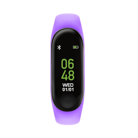 Tikkers Series 1 Purple Silicone Strap colour touch screen, smart Watch TKS01-0009