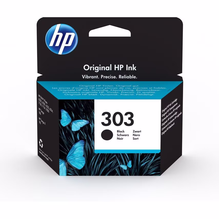 HP Original Hp 303 Black- you get 10