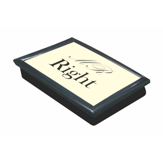 (Mr Right) Laptray Cushion Bean Bag Lap Tray Food Serving
