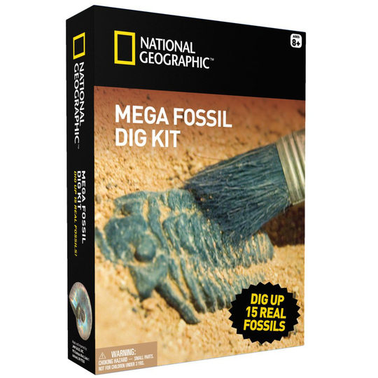 National Geographic Mega Fossil Mine - Dig Up 15 Real Fossils