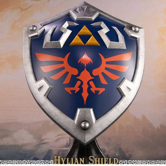 The Legend of Zelda Breath of the Wild Hylian Shield 30cm First4Figures PVC Statue