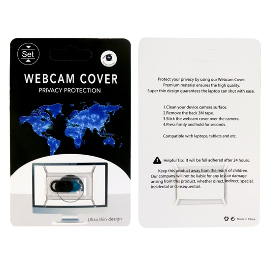 Ultra-Thin Webcam Cover Privacy Protector Universal