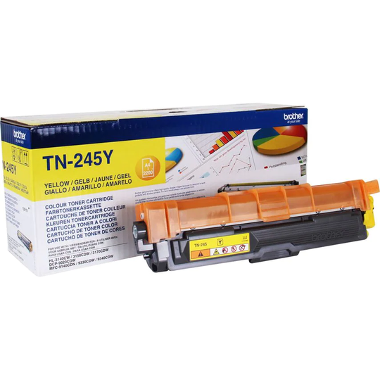 Brother Brother Yellow Toner Cartridge 2.2k pages - TN245Y