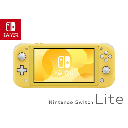 Nintendo Switch Lite Portable Console (Yellow) - 2019 Model